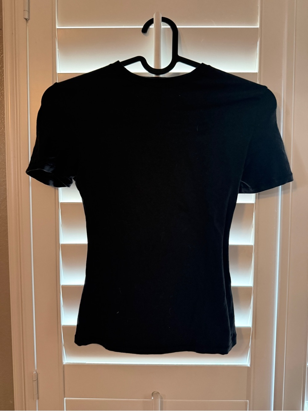 Men's Black Crew Neck T-Shirt